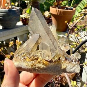 Smoky Quartz Raw Natural Crystal Cluster